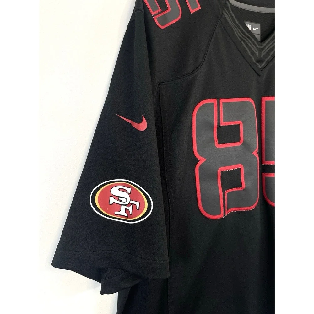 Nike NFL San Francisco 49ers #85 Football Jersey Vernon Davis Size XL